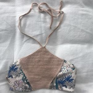 Kendall & Kylie Crotchet Bikini Top